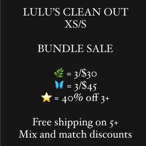 LULU’S BUNDLE SALE❗️Tops, dresses, sweaters, sets, and more!
